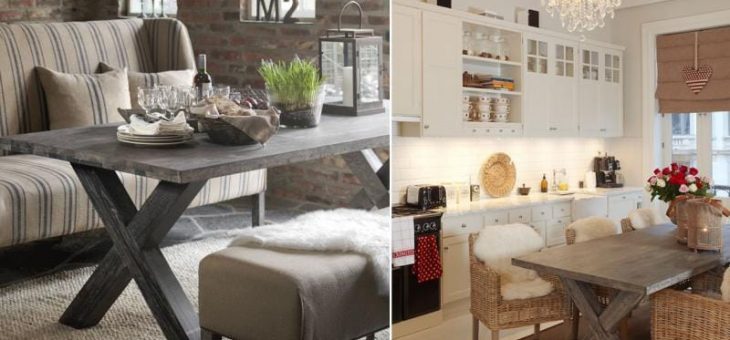 Кухня столовая в кантри стиле – Дизайн интерьера столовой в стиле кантри с фото и вариантами оформления