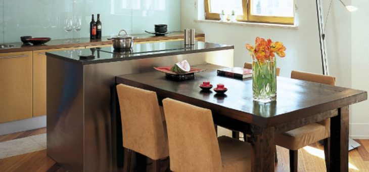 Кухонный стол остров фото