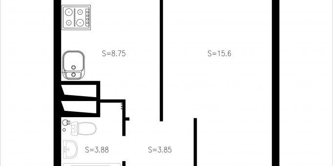 Квартира 34 кв м планировка