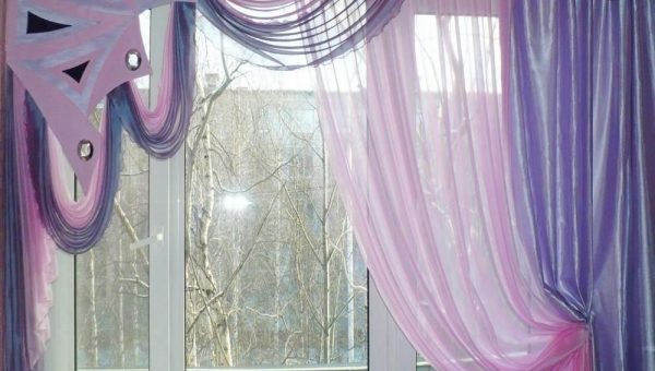 Ламбрекен фото шторы – шторы на окна, занавески на два окна, маленький ламбрекен в складку, простые новинки из остатков ткани, готовые легкие ламбрекены, ткань и модели, модели портьер, видео