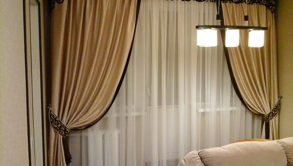 Ламбрекен своими руками для кухни – своими руками с выкройками для начинающих, как сшить, с размерами, сваги, на кухню, ажурные, расчет ткани, фото, видео