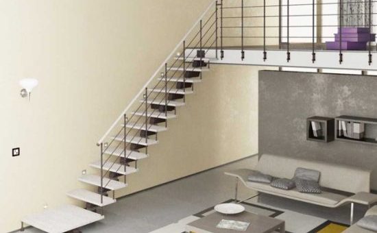 Лестницы в частном доме на второй этаж фото из металла – как сделать лестницу на второй этаж своими руками из металла с поворотом на 90 градусов (фото) » Интер-ер.ру