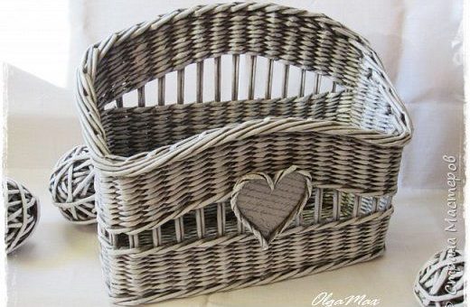 Лоза бумажная плетение