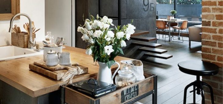 Маленькая кухня в стиле лофт – Дизайн интерьера маленькой кухни: обстановка, стили оформления — современный, кантри, лофт, визуальное увеличение, цветовые решения