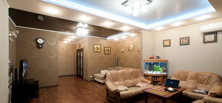 Многоуровневые натяжные потолки для спальни фото – идеи дизайна-2018 и освещения одноуровневых потолочных покрытий с 3D рисунком, виды и примеры красивых изделий в интерьере