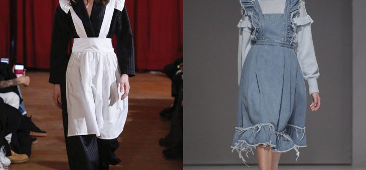 Модные фартуки для кухни 2018 – Как носить фартуки: самая модная вещь сезона на показах коллекций осень-зима 2017 | Vogue | Мода | Тенденции