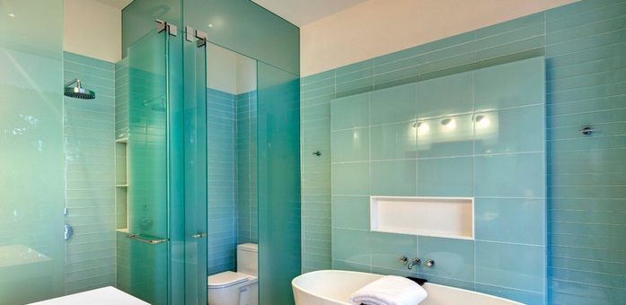 Модные ванные керамогранит комбинации – отделка керамической плиткой (фото 2017), модные рисунки кафельной плитки, новинки сочетания 3D дизайна