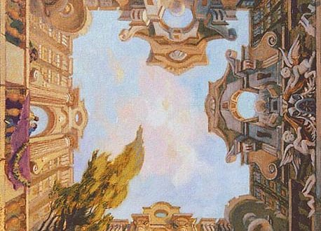 На потолке рисунок фото – видео-инструкция по оформлению потолочного покрытия своими руками, как нарисовать небо, нанести 3d (3д), фото