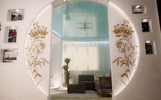 Над кроватью арка – Ниша над кроватью из гипсокартона в стене. • Ниша в комнате, отделенная от ее основного пространства занавесом, аркой или колоннами и предназначенная для размещения в ней кровати либо дивана