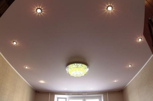 Натяжные матовые цветные потолки фото – фото белого в интерьере, как ухаживать, установка, цвета, отзывы, плюсы и минусы, с рисунком