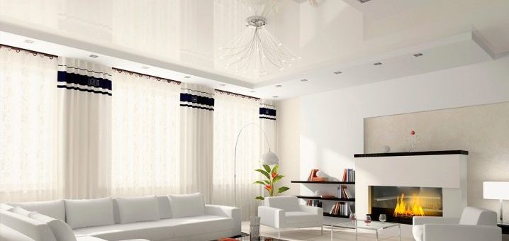 Натяжные потолки глянцевые фото для спальни – Какой натяжной потолок лучше — матовый или глянцевый? 48 фото Как выбрать для спальни, в чем разница между покрытиями, отзывы