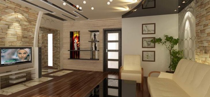 Натяжные потолки в зале квартиры фото – фото как своими руками в 18 кв м, как оформить современные, красивые в квартире, как сделать простой, варианты для 20 кв