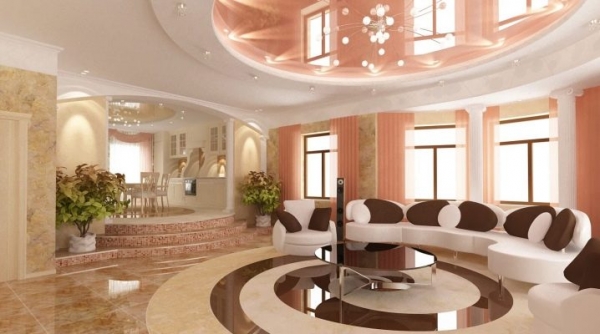 Натяжные потолки зал фото – Натяжные потолки для зала в квартире (85 фото): виды современных покрытий, красивый дизайн гостиной 18 кв. м, идеи