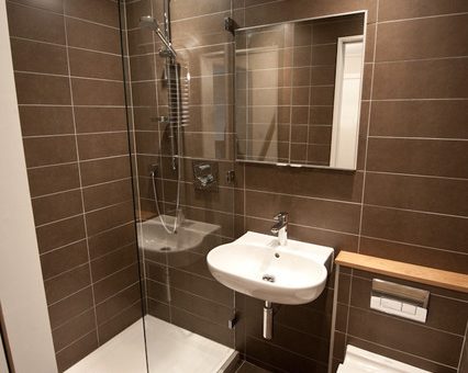 Недорогой дизайн ванной комнаты фото