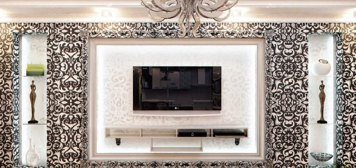 Ниши под телевизор в гостиной из гипсокартона фото – идеи размещения в современном интерьере, портал или стенка под ТВ, как своими руками сделать стенку под монитор