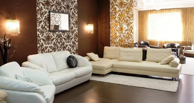 Обои двух видов в спальне – Как можно скомбинировать обои. Два вида обоев в одной комнате. Деление по горизонту, вертикали и комбинирование. Покрытия для кухни, гостиной, кабинета, спальни и детской