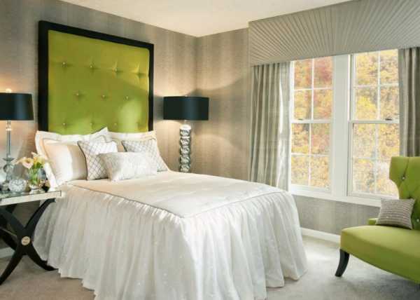 Обои спальня зеленые – какие модели подойдут для стен в интерьере .