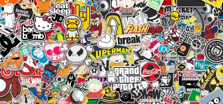 Обои стикеры