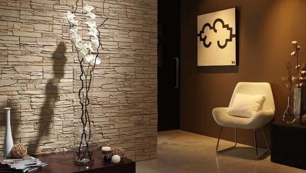 Обои в виде камня – Каменные обои: под камни, фото в интерьере, своими руками, можно ли клеить декоративный камень, искусственный, имитирующие для стен,