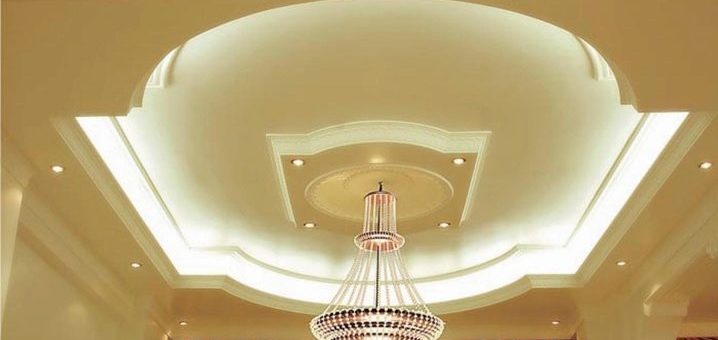 Одноуровневый потолок из гипсокартона фото – видео-инструкция по монтажу своими руками, особенности двухуровневых гипсокартонных конструкций со скрытой подсветкой