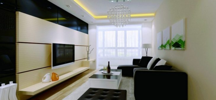 Оформление гостиной комнаты