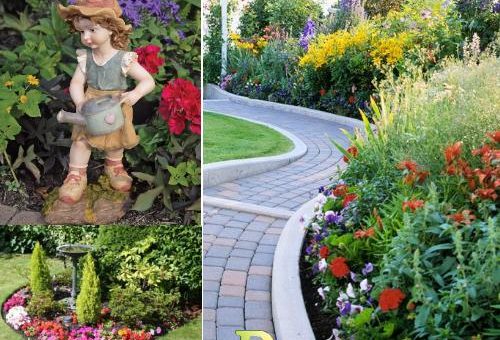 Оформление клумб