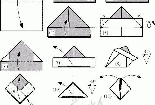 Оригами из а4 для начинающих – Оригами для детей и начинающих, как сделать поделки из бумаги, схемы сборки, модульное оригами / Ёжка