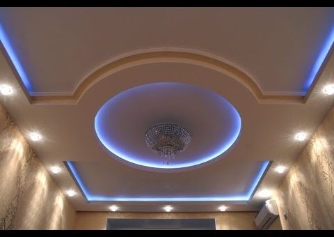 Оригинальные потолки из гипсокартона