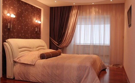 Освещение в маленькой спальне