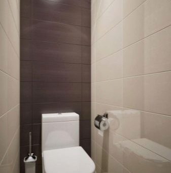 Отделка раздельных туалетов – варианты отделки стен санузла в квартире, чем отделать стены кроме плитки, маленький туалет с ламинатом