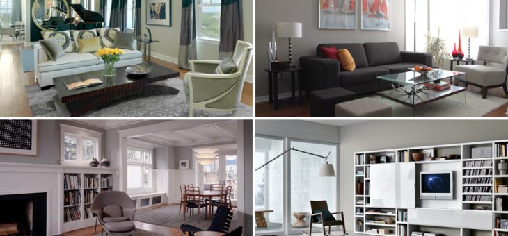 Оттенки серого цвета – Серый цвет в интерьере гостиной и спальни. Сочетание цветов с серым цветом. Фото