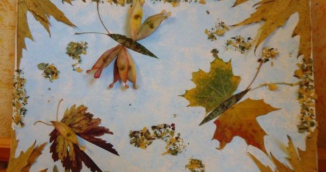 Панно из кленовых листьев своими руками на тему осень – Красочные оригинальные картины и панно из осенних листьев, созданные своими руками