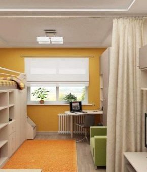 Перегородка в однокомнатной квартире фото – использование перегородки из гипсокартона, особенности планировки для семьи с ребенком, эффектные примеры интерьера