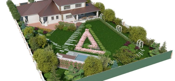 План участка загородного дома 20м х 60м фото – особенности планирования площадей в 4, 5, 15, 20, 30 соток, грядок, дизайн, фото и видео