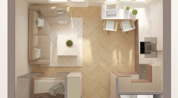 Планировка однокомнатной квартиры 33 кв м фото – Дизайн интерьера студии 33 кв метра, перепланировка студии, интерьер маленькой квартиры, как функционально спланировать однушку — студию,дизайнер Никита Зуб