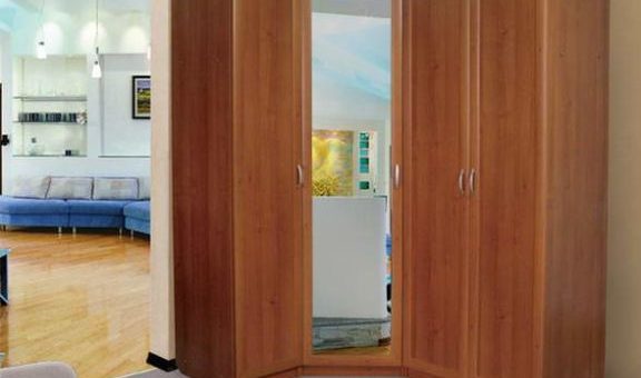 Платяной шкаф угловой фото