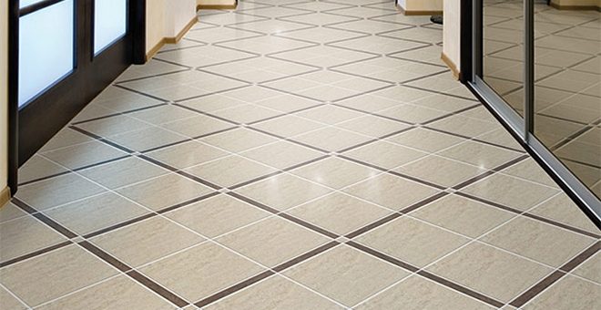 Плитка пол в коридоре фото