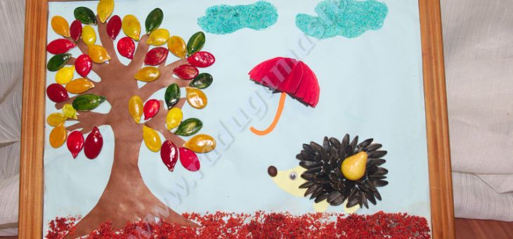 Поделка из листьев индеец – Осенние поделки: картина «Индеец» — поделки из природного материала — Поделки руками детей — Каталог статей