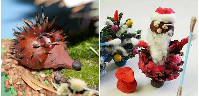 Поделка каштан – Мастер-классы с фото для детского сада ( для детей 3-5 лет) и в школу поделок сиз желудей, шишек, листьев и каштанов