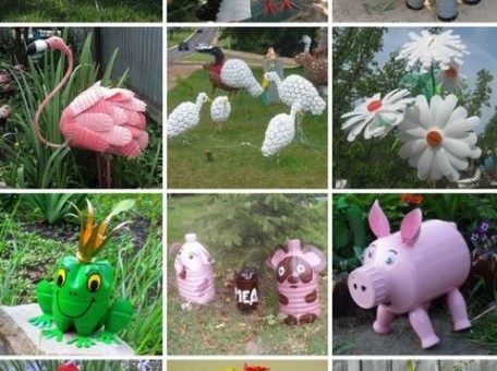 Поделки из бутылок для сада своими руками – Поделки из пластиковых бутылок в сад — мастер класс с фото, пошаговые руководства — сделай своими руками