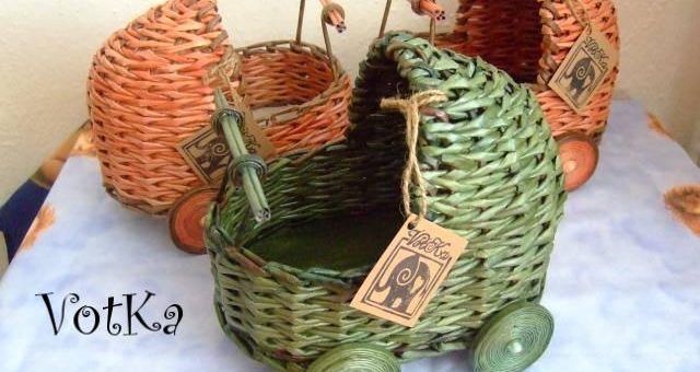 Поделки из газетных трубочек своими руками мастер класс для начинающих – Плетение из газет, поделки из газетных трубочек — мастер классы для начинающих, видео / КлуКлу. Рукоделие