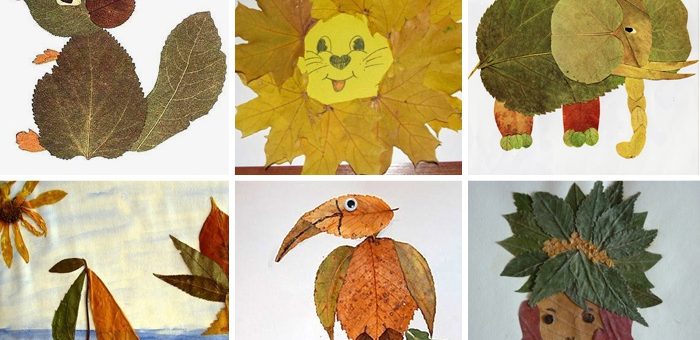 Поделки из листьев рыбка – Поделки из листьев фото на картоне – Поделки из листьев деревьев своими руками: красивые мастер-классы на тему осень с фото и видео