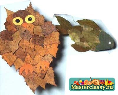 Поделки из листьев собака – Поделки из осенних листьев своими руками. Самые интересные идеи