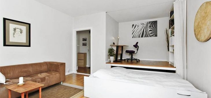 Подиум в однокомнатной квартире – Подиум в комнате: в квартире фото интерьера кухни и гостиной, дизайн однокомнатной квартиры студии с подиумом