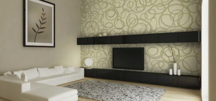 Покраска обоев фото – фото в интерьере, какие лучше, плюсы и минусы, как красить своими руками, отзывы, гладкие трафареты, структурные, стеклотканевые, видео