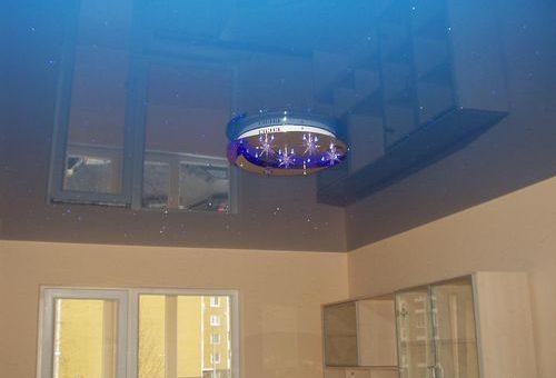 Потолки натяжные простые