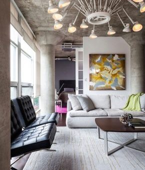 Потолки в стиле лофт – как сделать своими руками в квартире на бетонной потолочной поверхности и как выбрать варианты лофт-потолка для мансарды частного дома