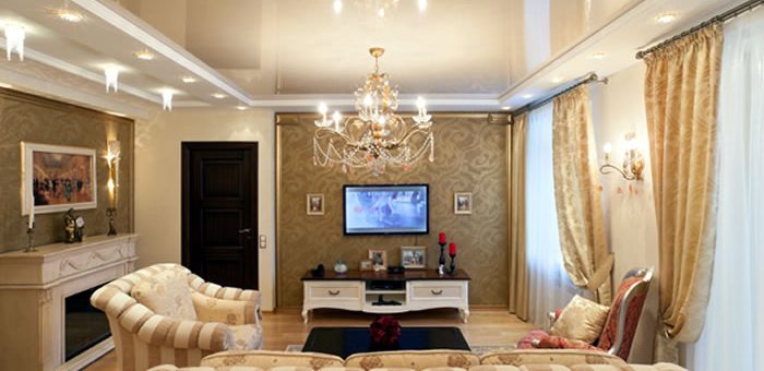 Потолок классика – Потолки из гипсокартона классическом стиле. Натяжные потолки «Классика» — универсальное решение для вашей комнаты. Натяжной потолок в классическом стиле