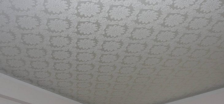 Потолок шелкография