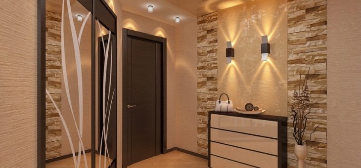Прихожие красивые – фото стильного оформления прихожей в квартире небольшой площади и красивого ремонта стен коридора в частном доме